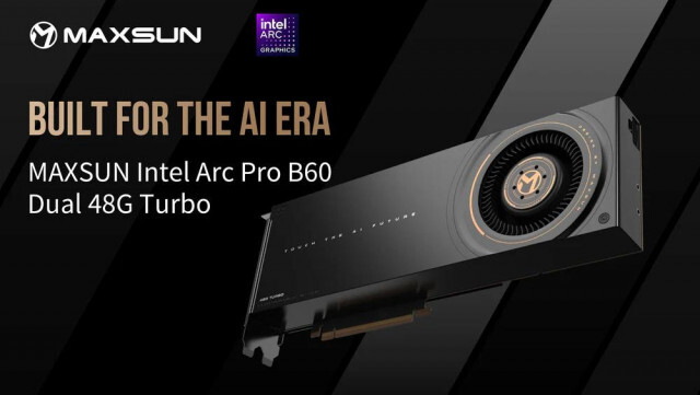 ウワサは真実だった。インテルGPUツインモデル発表。VRAM48GBでDeepSeekが走る