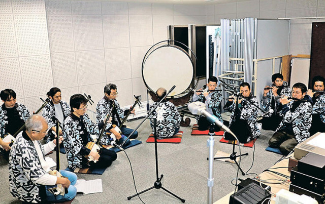 富山・八尾町今町の曳山囃子を後世に　５０年ぶり録音、ＣＤ制作