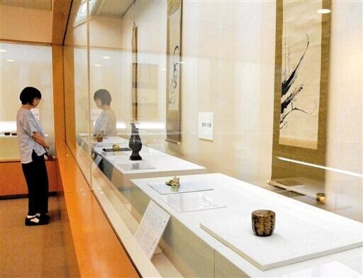 福井市愛宕坂美術館で企画展「茶道具で楽しむ日本の文様」　9月1日まで