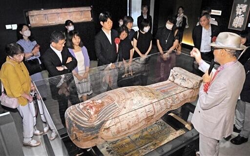 巨大文明3千年の美、間近に　古代エジプト展、福井県立美術館で開幕