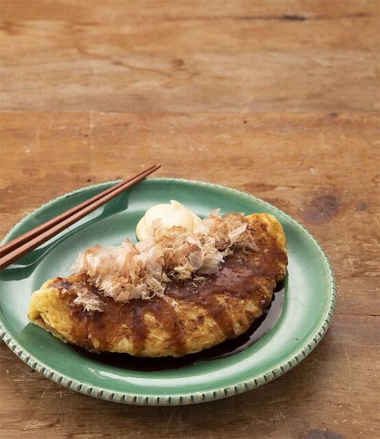 長いもたっぷりで腹持ち抜群のふんわり食感「長いものとろとろ焼き