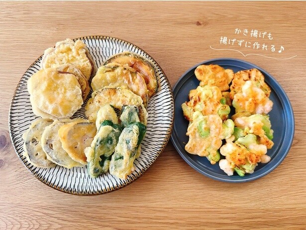 「揚げない」天ぷら！？サクサク食感がおいしすぎる、揚げない天ぷらの素がすごい！