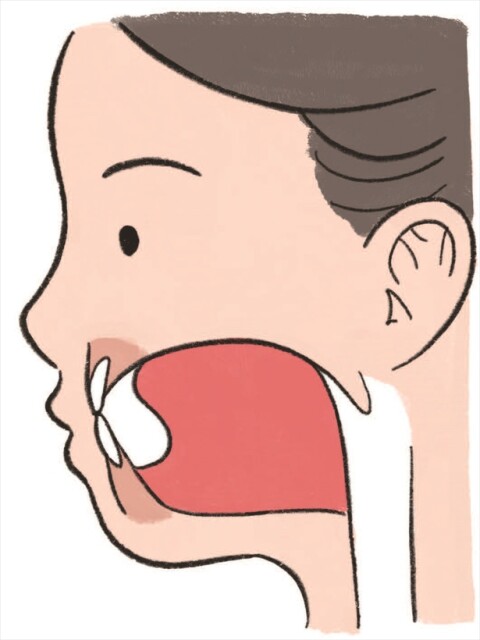 舌が上あごについていない場合は要注意!? 夏のイヤ～な不調４つと“落ち舌”の深い関係