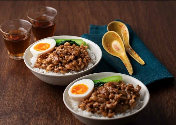 こま切れ肉で煮込まなくても本格的な味わい＜豚こま魯肉飯＞