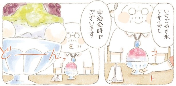 在りし日の妻が好きだった味。じいちゃんの思い出のなかの宇治金時