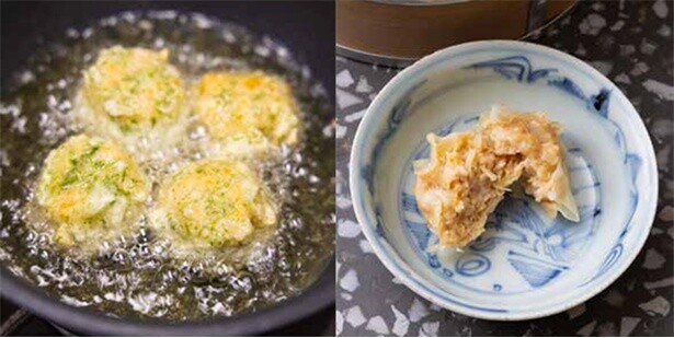 翌日は磯辺揚げにしてお弁当へIN！「鶏とえのきの焼売」レシピ