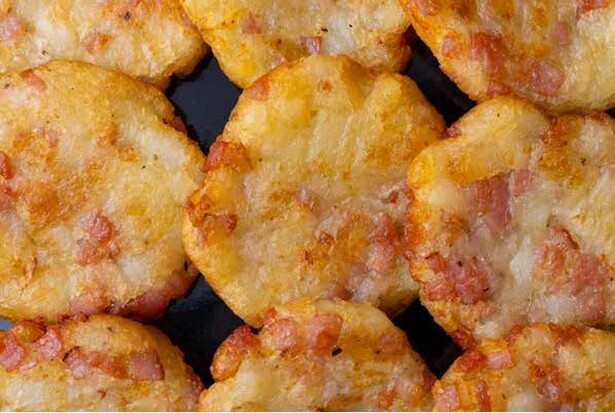 モチッホクッザクッ！食感も楽しいお弁当副菜「ハッシュドポテハム」レシピ