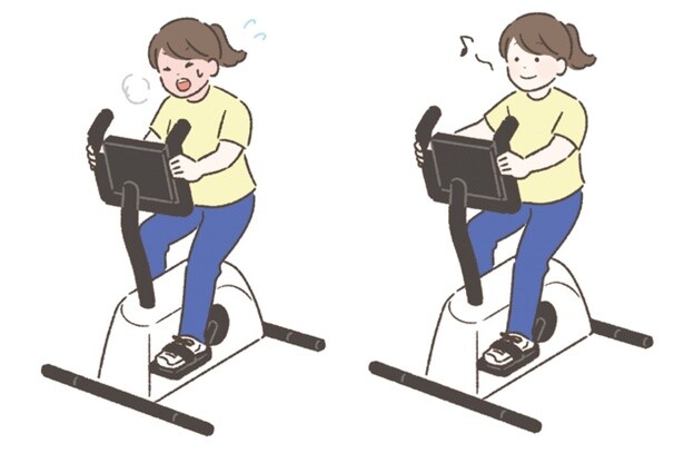 ダイエット中に試したいエアロバイクでの運動。こぎ方はどうする？