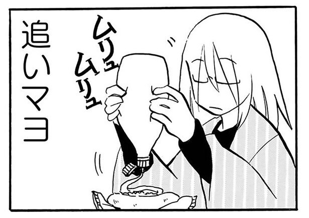朝からたっぷり追いマヨ!? 衝撃的な女子高生の朝ごはん