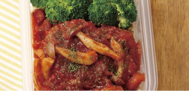 普段のおかずにもおすすめ！ 豆腐をつなぎにした「超低糖質ハンバーグ弁当」