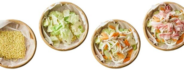 【せいろレシピ】炒めるよりも麺がもっちり！「ソース蒸し焼きそば」