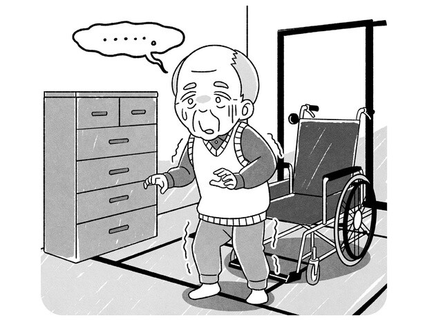 【介護のピンチ、解決します！】車椅子生活の長い男性の、「再び歩きたい」という思いを叶えたい！