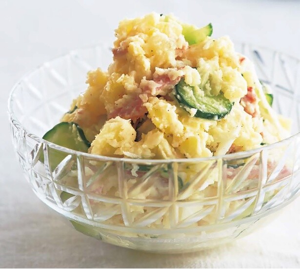 具だくさん＆しっとり食感に仕上げて！ 「王道ポテトサラダ」