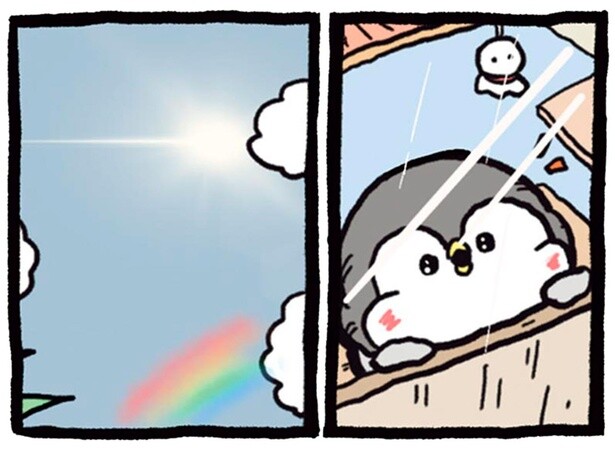 雨上がりの虹がきれいだったから。息子からママへ、おにぎりに添えた優しさ