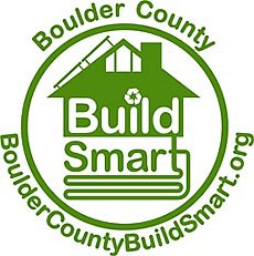 ボールダー郡の「BuildSmart」のロゴ