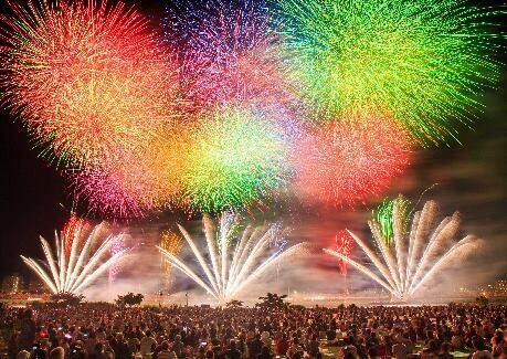 「足立の花火」　今年は千住宿開宿400年記念で1010発追加