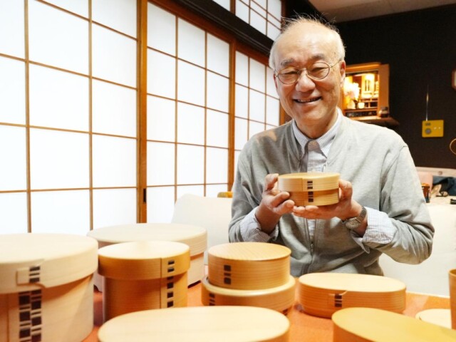 秋田の「曲げわっぱ」専門店、伝統工芸職人と信頼関係築き20周年