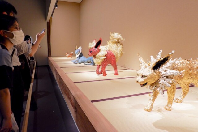 MOA美術館で「ポケモン×工芸展」　着物姿の「ピカチュウ」も登場