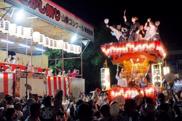 熱海で来宮神社例大祭「こがし祭り」　山車コンクール、盛大に