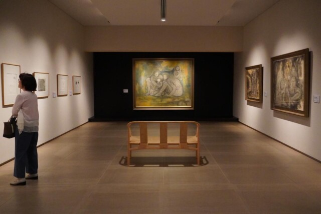 守山の美術館で日本画家・高山辰雄展　「作風の変化を見てほしい」