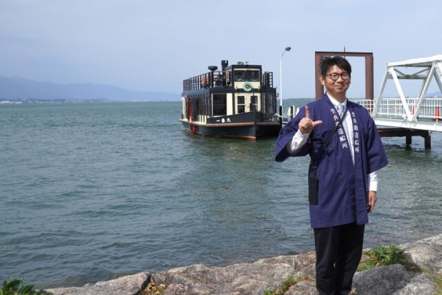 琵琶湖に新たな定期観光船　大津港とLAGO大津、琵琶湖博物館を結ぶ