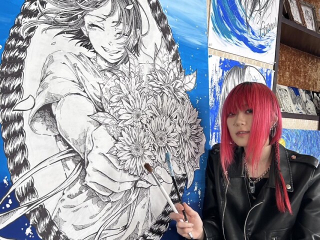 福井在住の芸術家・西野カインさん、個展開催へ　「最終章」掲げ、150点展示