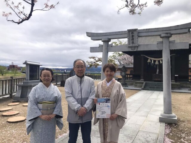 福島市で歴史ツアー「わいはん散策」 福島城・料亭偕楽亭跡周辺巡る