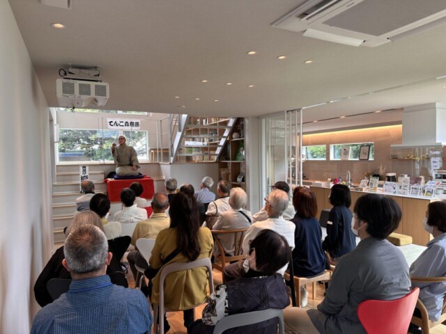 船橋・認知症カフェ「てんこ森カフェ」で春風亭橋蔵さんの落語会
