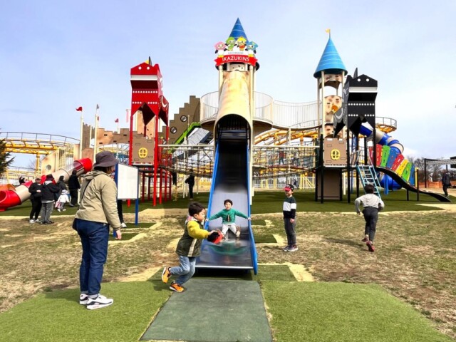 八戸公園「子どもの国」に新遊具　出店ブース、春まつり、写真展も