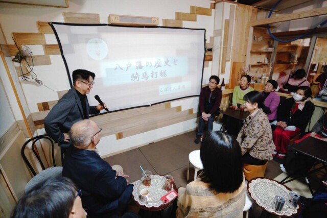 八戸で騎馬打毬の現状語るイベント　八戸藩南部家当主や当事者の声、赤裸々に