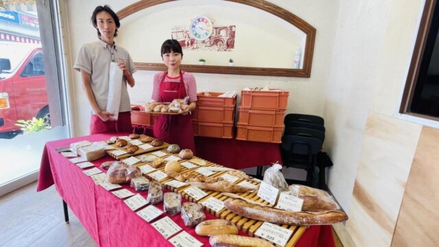 境木商店街　水曜にパン屋跡地で鎌倉のパンと自家製ソーセージのマルシェ