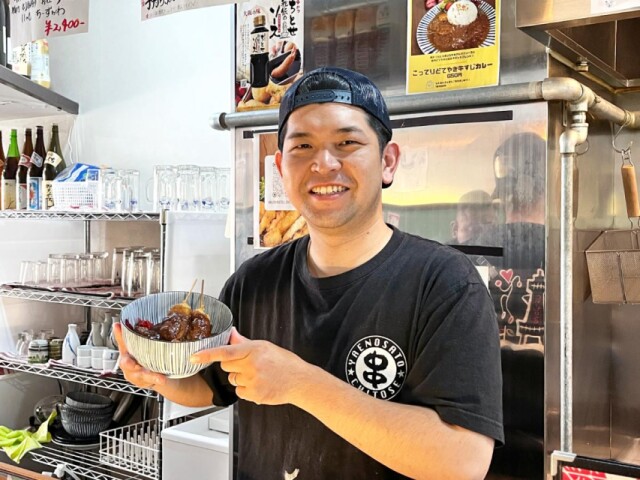 「串かつちとせ小阪店」がランチ営業開始　串かつ定食3種と串カツカレー丼