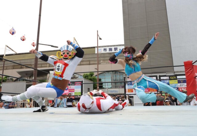 東大阪・布施駅前で「布施プロレス」開催へ　「ふせロボくん」ら14人参戦