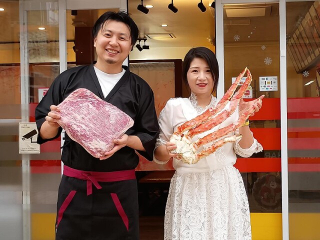 姫路・みゆき通りにカニ食べ放題専門店　北海道直送カニ3種を提供