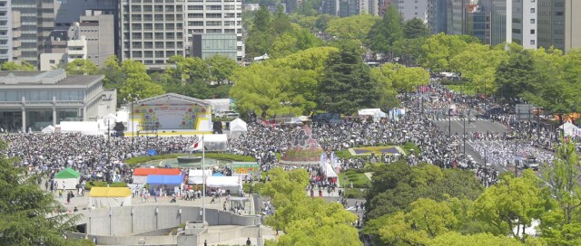 「ひろしまフラワーフェスティバル」5月3日から　昨年は160万人が来場