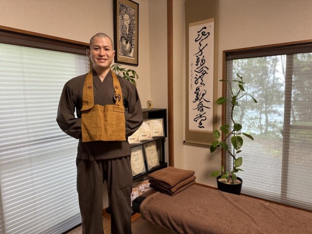 宮崎・諸塚「金鶏寺」副住職の整体・座禅サロンが1周年　地域活性化目指す