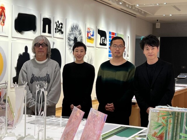 印刷博物館で「グラフィックトライアル」4人のクリエーターが作品展示