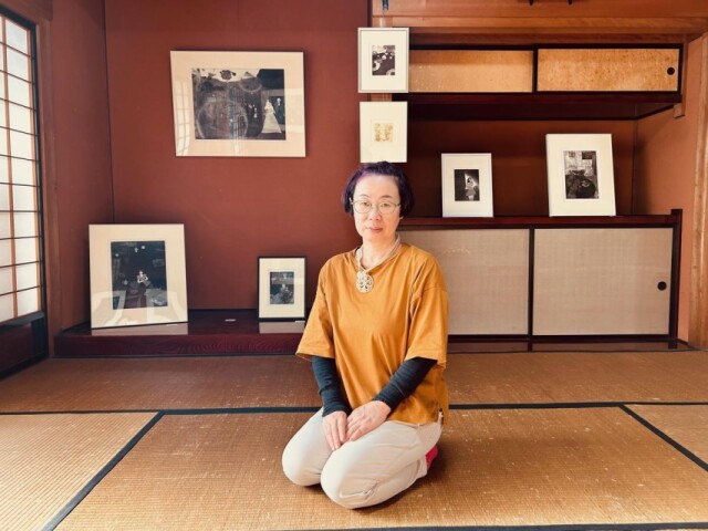 貼り絵作家・小山実さん×銅版画家・安藤睦子さん　阿智村の古民家で二人展