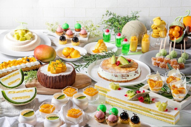 池袋のプリンスホテルで「メロン＆マンゴースイーツビュッフェ」
