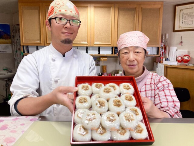 上伊那の和菓子店で「福おやき」販売　地域の風習を現代に伝える