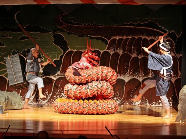 伊那・長谷で「中尾歌舞伎」　三六災害を題材にした演目を13年ぶりに上演