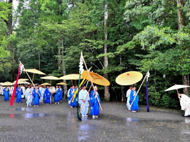 伊勢神宮、式年遷宮最初の祭典「山口祭」「木本祭」　伐採と搬出の安全祈願