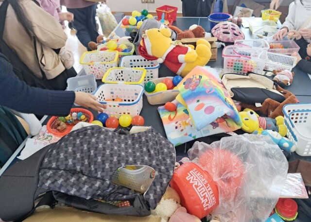 高島平で「おゆずり会」　地域内リユースで子育て応援