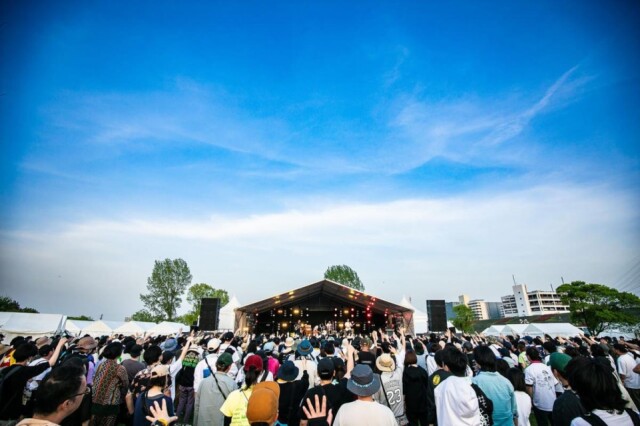 野外音楽フェス「イタフェス」　好天の下、荒川戸田橋緑地に延べ4500人
