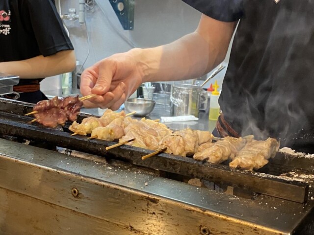 西台駅近くに「スタンド焼鳥チャボ」　店名は修業時代のあだ名から