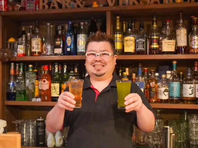 沼津のバルが「お茶割り」メニュー240種　静岡県産の茶の魅力発信