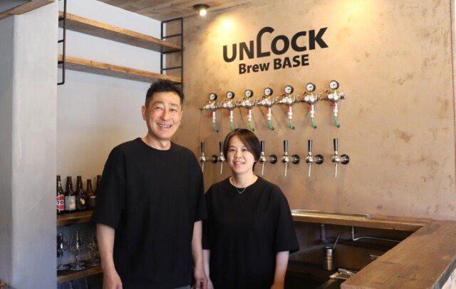 春日部に夫婦で運営するクラフトビール専門店　醸造スペースも備える