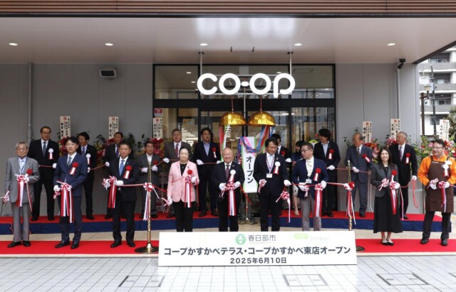 春日部の複合施設にコープ開業　「東口が明るくなるのでは」と期待の声