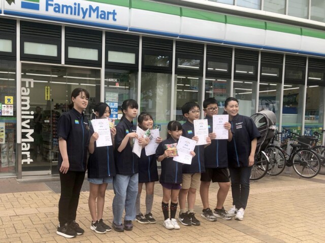 新プログラム「ファミマこども店長＋SDGs」　第1号に川口市の店舗
