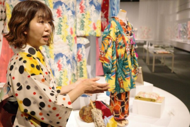 神戸ファッション美術館で「銘仙ものがたり」展　大正時代の着物文化伝える
